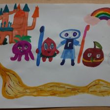 Екатерина Антоновна Якимова в конкурсе «Подвиги рыцаря Фторида в борьбе с кариесом»