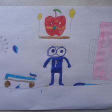 Родион Егорович Заикин в конкурсе «Подвиги рыцаря Фторида в борьбе с кариесом»