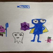 Татьяна Романовна Питерская в конкурсе «Подвиги рыцаря Фторида в борьбе с кариесом»