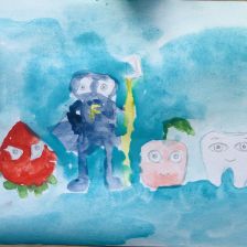 Всеволод Маркович Гуров в конкурсе «Подвиги рыцаря Фторида в борьбе с кариесом»