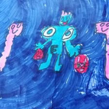 Татьяна Сергеевна Скиварова в конкурсе «Подвиги рыцаря Фторида в борьбе с кариесом»