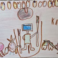 Екатерина Максимовна Афанасьева в конкурсе «Подвиги рыцаря Фторида в борьбе с кариесом»