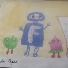 Софья Дегтярева в конкурсе «Подвиги рыцаря Фторида в борьбе с кариесом»