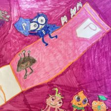 Замира Динаровна Зарипова в конкурсе «Подвиги рыцаря Фторида в борьбе с кариесом»