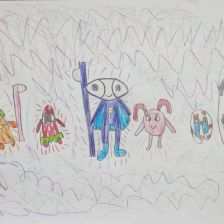 Алиса Александровна Зырянова в конкурсе «Подвиги рыцаря Фторида в борьбе с кариесом»