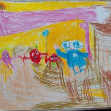 Виктория Романовна Зайцева в конкурсе «Подвиги рыцаря Фторида в борьбе с кариесом»