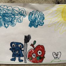 Артём Николаевич Сергеев в конкурсе «Подвиги рыцаря Фторида в борьбе с кариесом»