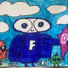 Алина Эдуардовна Садилова в конкурсе «Подвиги рыцаря Фторида в борьбе с кариесом»