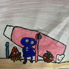 Василиса Ильинична Акентьева в конкурсе «Подвиги рыцаря Фторида в борьбе с кариесом»