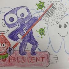 Илья Павлович Кропотов в конкурсе «Подвиги рыцаря Фторида в борьбе с кариесом»