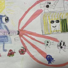 Александр Семенчиков в конкурсе «Подвиги рыцаря Фторида в борьбе с кариесом»