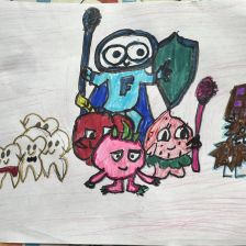 Кира Андреевна Семёнова в конкурсе «Подвиги рыцаря Фторида в борьбе с кариесом»