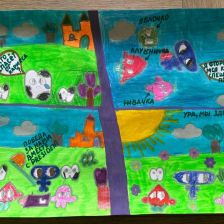 Екатерина Ильинична Абрамовских в конкурсе «Подвиги рыцаря Фторида в борьбе с кариесом»