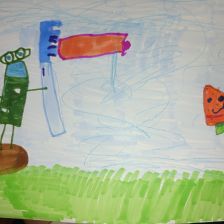 Алеся Серегина в конкурсе «Подвиги рыцаря Фторида в борьбе с кариесом»