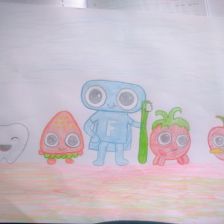 Полина Докучаева в конкурсе «Подвиги рыцаря Фторида в борьбе с кариесом»