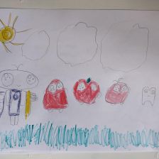 Оля Кухаренко в конкурсе «Подвиги рыцаря Фторида в борьбе с кариесом»