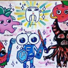 Мария Владимировна Хохрина в конкурсе «Подвиги рыцаря Фторида в борьбе с кариесом»