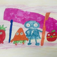 Ариана Артуровна Галстян в конкурсе «Подвиги рыцаря Фторида в борьбе с кариесом»