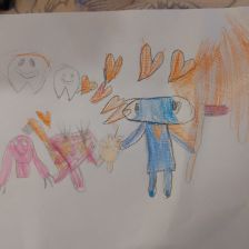 Порошина Дмитриевна Аделина в конкурсе «Подвиги рыцаря Фторида в борьбе с кариесом»