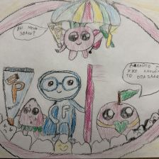 Зарифа Сахратовна Казимирзаева в конкурсе «Подвиги рыцаря Фторида в борьбе с кариесом»