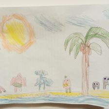 Теона Голубева в конкурсе «Подвиги рыцаря Фторида в борьбе с кариесом»