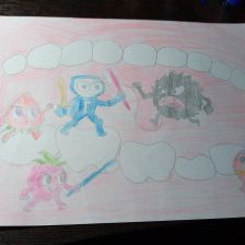 Андрей Павлович Кузнецов в конкурсе «Подвиги рыцаря Фторида в борьбе с кариесом»