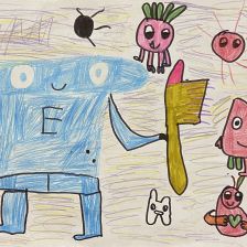 Полина Ильинична Калиниченко в конкурсе «Подвиги рыцаря Фторида в борьбе с кариесом»