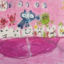 Анастасия Ивановна Лимонова в конкурсе «Подвиги рыцаря Фторида в борьбе с кариесом»