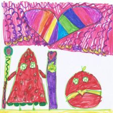 Валерия Максимовна Ломакина в конкурсе «Подвиги рыцаря Фторида в борьбе с кариесом»