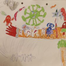 Татьяна Дмитриевна Баринова в конкурсе «Подвиги рыцаря Фторида в борьбе с кариесом»