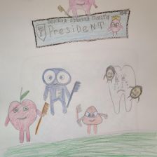 Никита Сергеевич Потапов в конкурсе «Подвиги рыцаря Фторида в борьбе с кариесом»