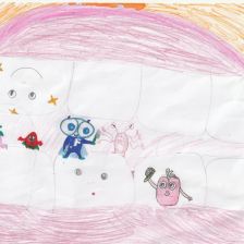 Каролина Зюкина в конкурсе «Подвиги рыцаря Фторида в борьбе с кариесом»