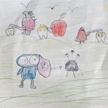 Сафия Гаджиева в конкурсе «Подвиги рыцаря Фторида в борьбе с кариесом»