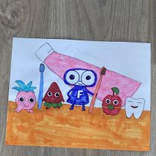 Карина Вадимовна Рамазанова в конкурсе «Подвиги рыцаря Фторида в борьбе с кариесом»