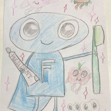 Сергей Абрамов в конкурсе «Подвиги рыцаря Фторида в борьбе с кариесом»