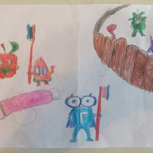 Павел Александрович Брызгунов в конкурсе «Подвиги рыцаря Фторида в борьбе с кариесом»