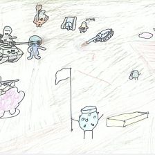 Саша Морозов в конкурсе «Подвиги рыцаря Фторида в борьбе с кариесом»