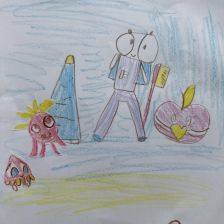 Кристина Авдеевна Шах-Назарьян в конкурсе «Подвиги рыцаря Фторида в борьбе с кариесом»