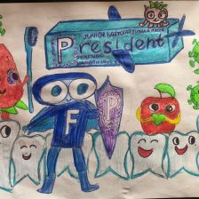 Варвара Урусова в конкурсе «Подвиги рыцаря Фторида в борьбе с кариесом»