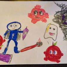 Виктория Кирилловна Короткова в конкурсе «Подвиги рыцаря Фторида в борьбе с кариесом»