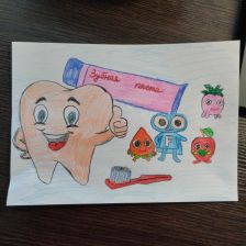 Александр Дубущак в конкурсе «Подвиги рыцаря Фторида в борьбе с кариесом»