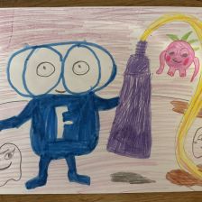 Виктория Зурабовна Джинчарадзе в конкурсе «Подвиги рыцаря Фторида в борьбе с кариесом»