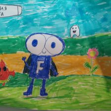 Владимир Мурзин в конкурсе «Подвиги рыцаря Фторида в борьбе с кариесом»