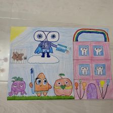 Юлиана Алексеевна Федурина в конкурсе «Подвиги рыцаря Фторида в борьбе с кариесом»