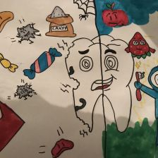 Anna Sergeevna Chernega в конкурсе «Подвиги рыцаря Фторида в борьбе с кариесом»