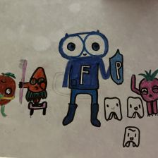 Аниса К Х в конкурсе «Подвиги рыцаря Фторида в борьбе с кариесом»