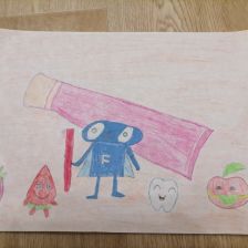 Даниил Денисович Павлов в конкурсе «Подвиги рыцаря Фторида в борьбе с кариесом»