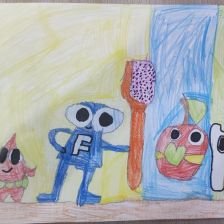 Владимир Дмитриевич Волков в конкурсе «Подвиги рыцаря Фторида в борьбе с кариесом»