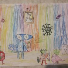 Мария Сергеевна Кукушкина в конкурсе «Подвиги рыцаря Фторида в борьбе с кариесом»