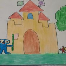 Кибзий Александрович Артём в конкурсе «Подвиги рыцаря Фторида в борьбе с кариесом»